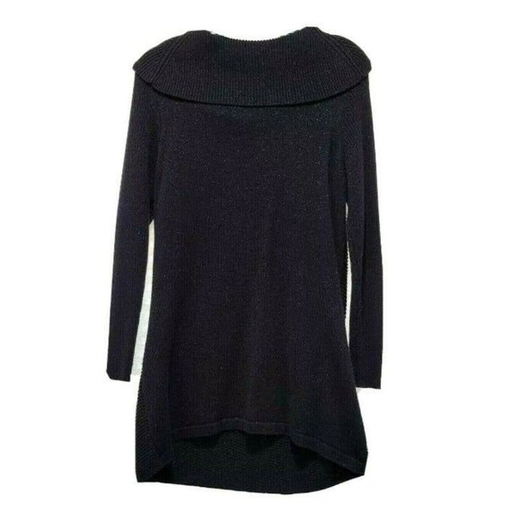 ALFANI | Black | Long Sleeve | Sweater Dress | Size Small - fits 8/10 nicely - Picture 2 of 5